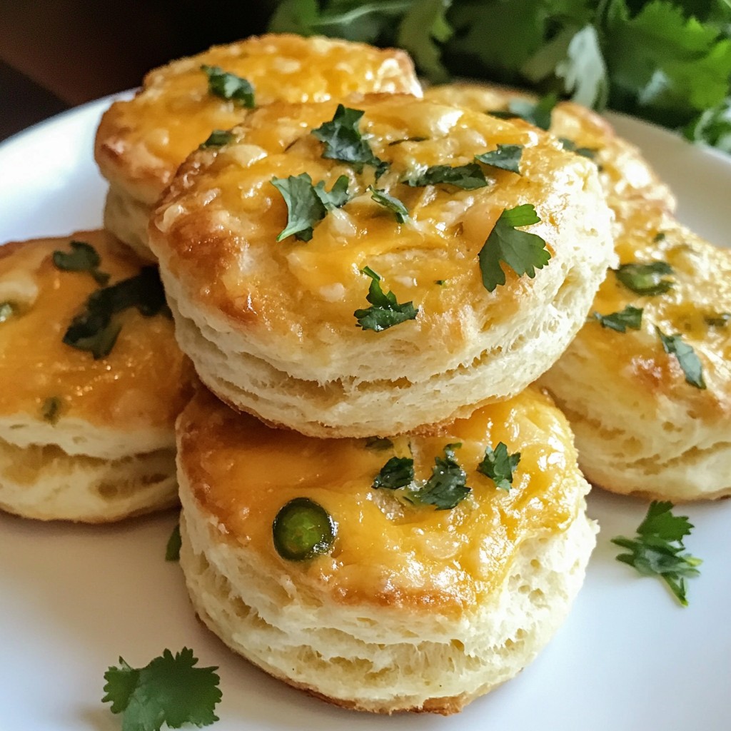 Jalapeño Cheddar Biscuits Einfach und Lecker Rezept