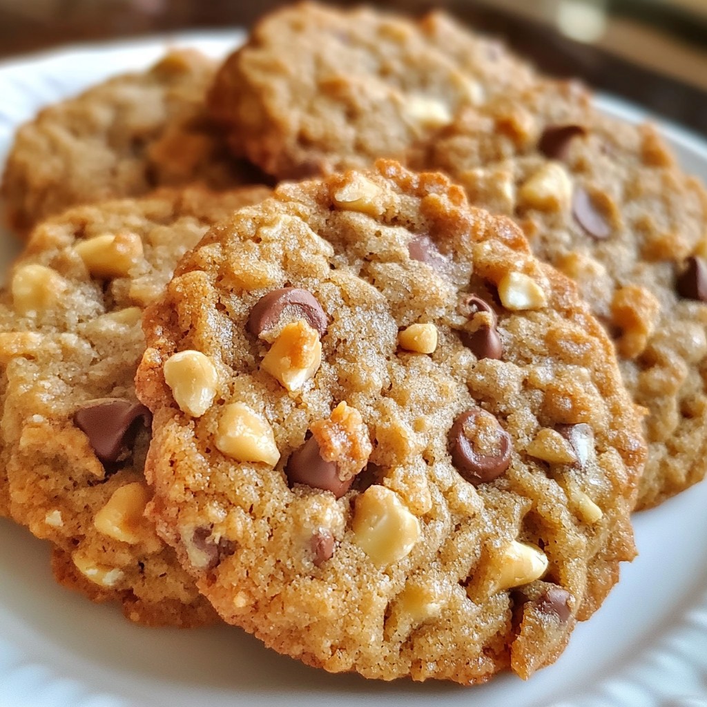 Peanut Butter Banana Oat Cookies Gesunde Leckerei