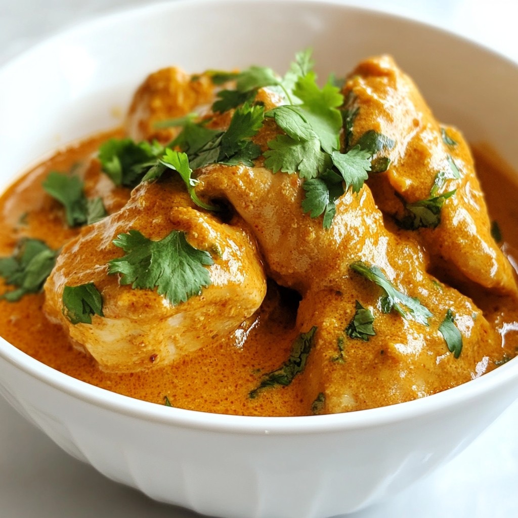 Instant Pot Butter Chicken Leckeres und schnelles Gericht
