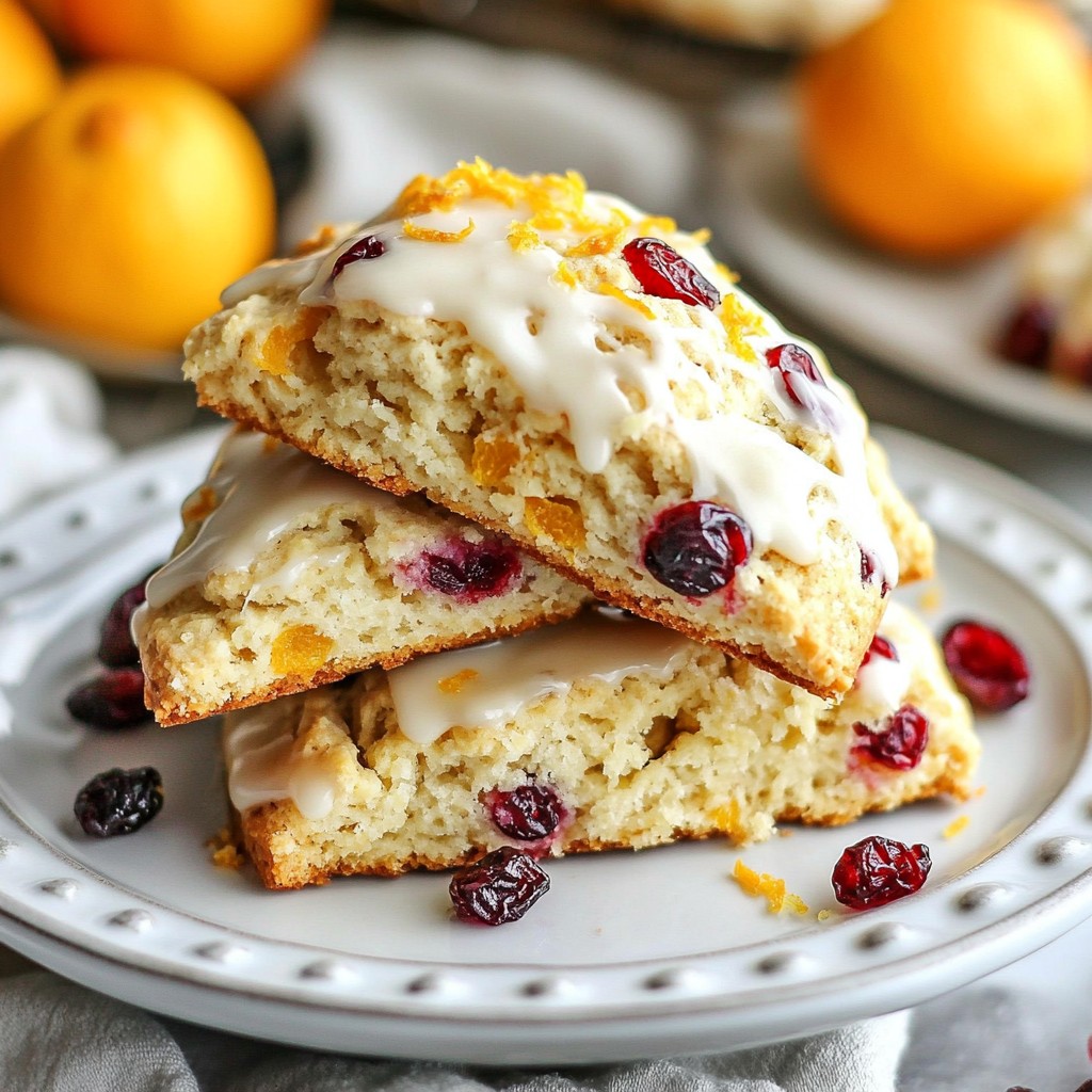 Cranberry Orange Scones Köstlicher Genuss für jeden Tag