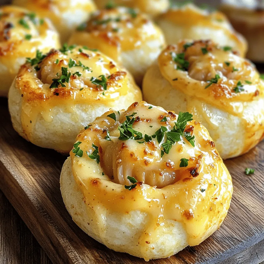Krabben gefüllte Cheddar Bay Brötchen köstliches Rezept